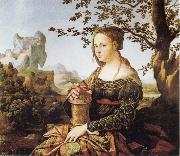 Jan van Scorel Mary Magdalene France oil painting artist
